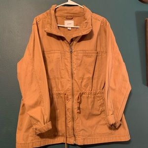 Khaki utility jacket